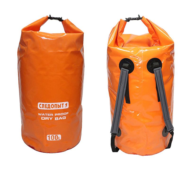 Гермомешок "СЛЕДОПЫТ - Dry Bag",с лямками,100 л,ПВХ,цв. синий - 1