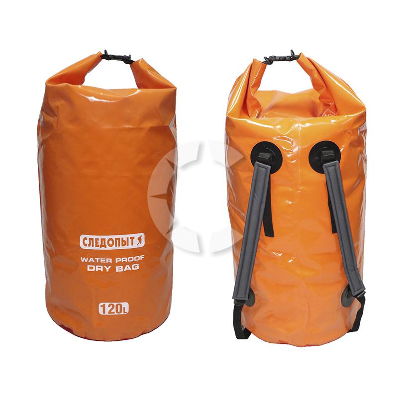 Гермомешок "СЛЕДОПЫТ - Dry Bag",с лямками, 120 л,ПВХ, цв. синий - 1