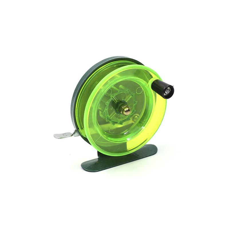 Катушка инерционная Namazu "Scoter" с курком, зеленая