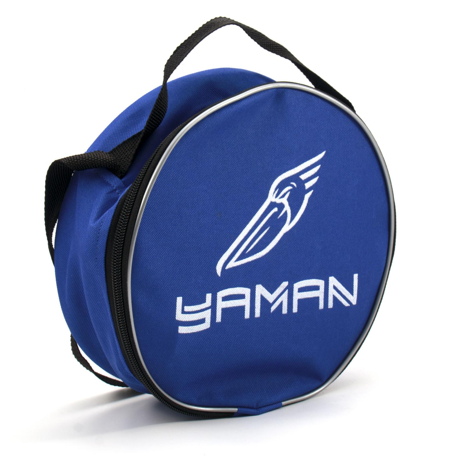 Набор жерлиц Yaman с угловой пласт. стойкой d-210 мм, катушка 75 мм в круглой сумке (5 шт.) - 4