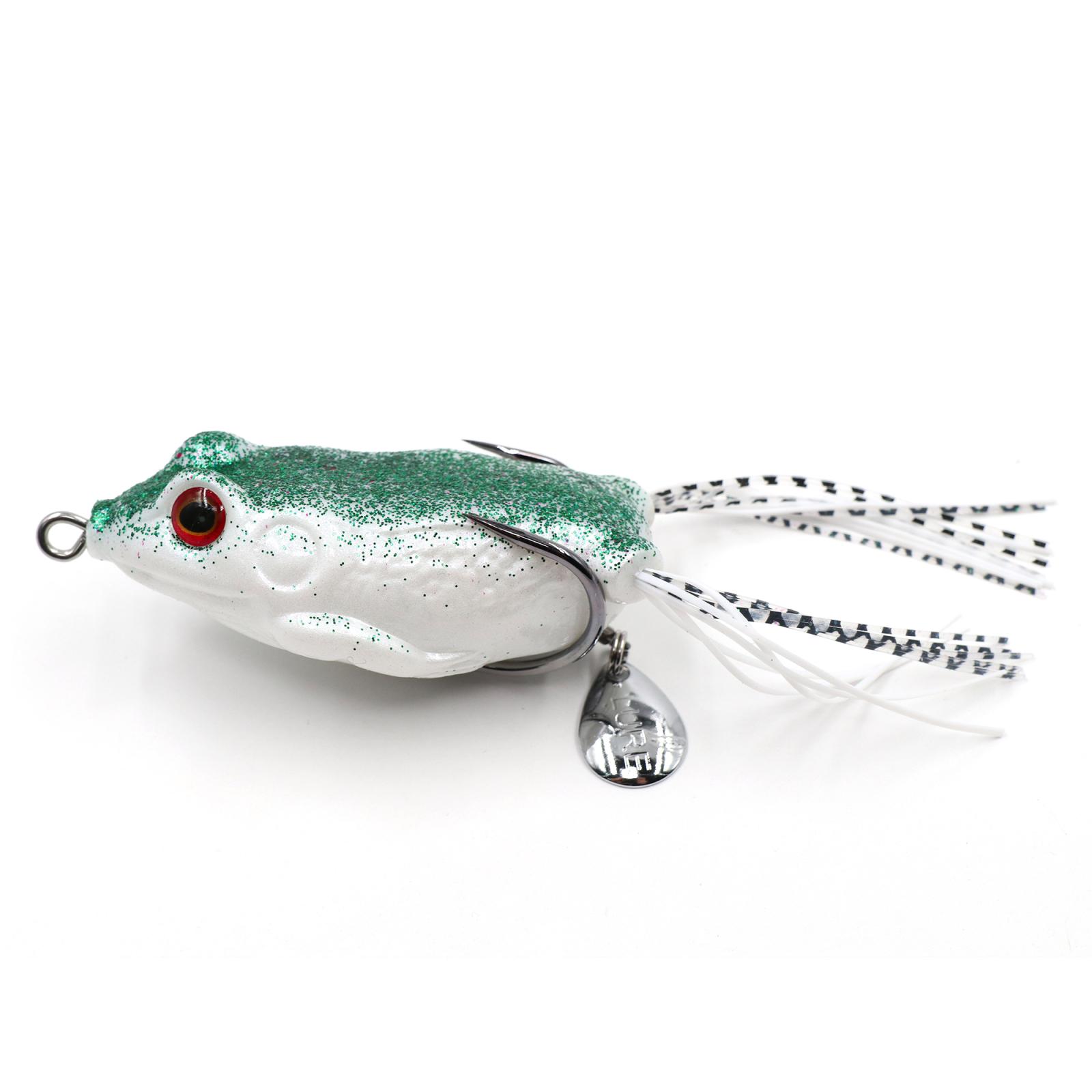 Лягушка-незацепляйка Namazu FROG с лепестком, 65 мм, 18 г,цвет 03, крючок-двойник YR Hooks (BN) #3/0