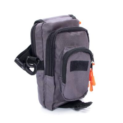 Сумка рыболовная "СЛЕДОПЫТ" Street Fishing MultiLock V-Pouch, 22х12,5х8 см, цв. серый - 4
