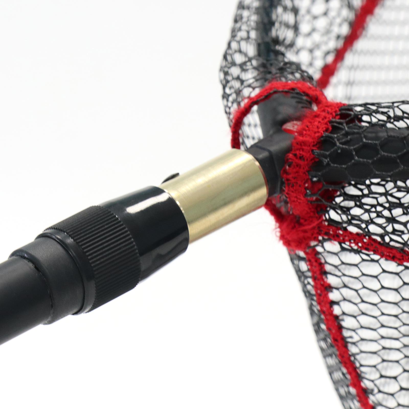 Подсачек складной телескопич. Namazu Pro NoKnot Net PVC, L- 200 см, овальный обод 55х45 см, PVC - 4