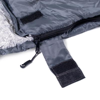 Спальный мешок с подго"СЛЕДОПЫТ-Traveller XL"190+35х85см,±5%,до 0С,утеп.термо 300г/м2,цв серый - 7