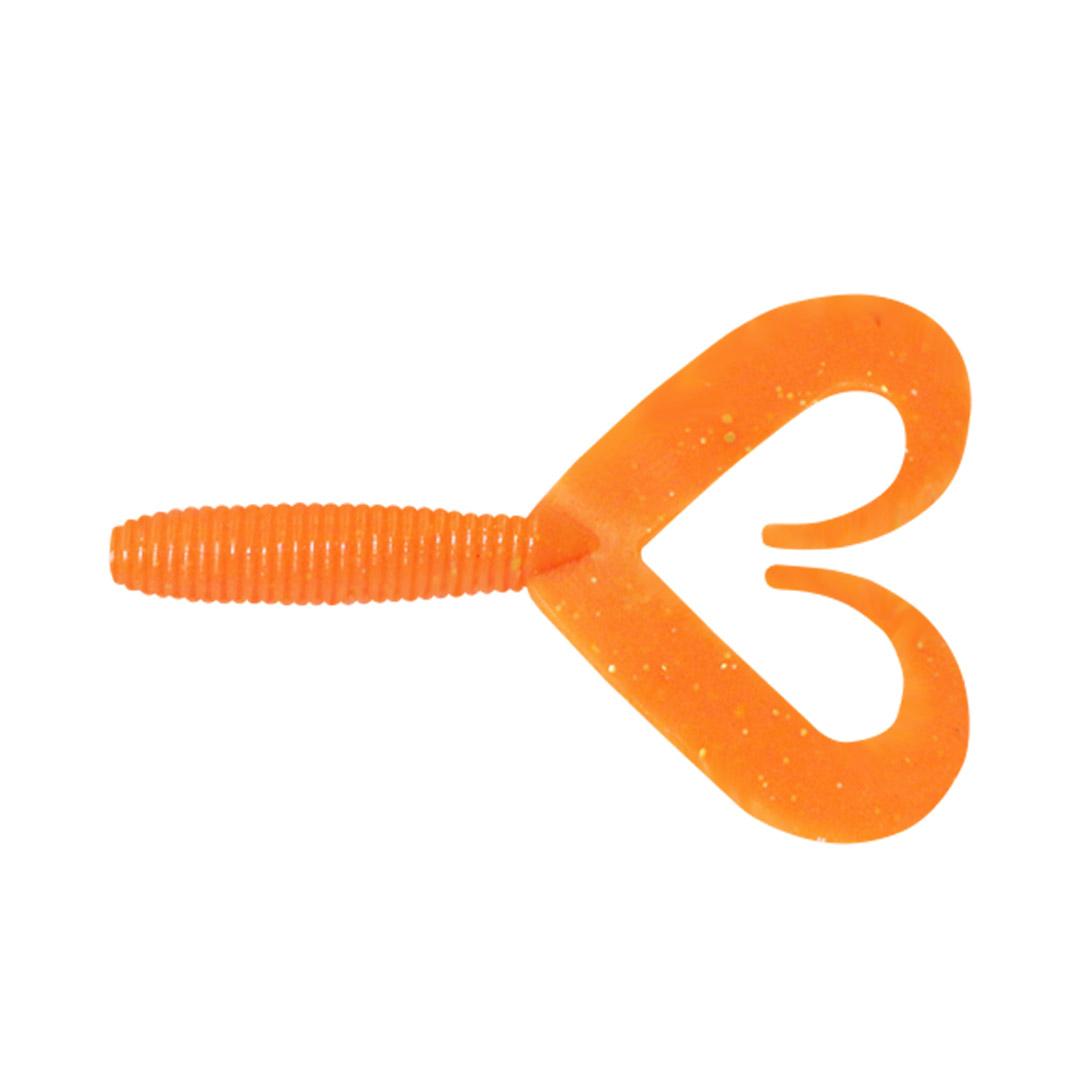 Твистер YAMAN PRO Loop-Two, р.4 inch, цвет #03 - Carrot Gold Flake (уп.5 шт)