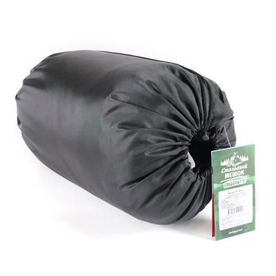 Спальный мешок-кокон "СЛЕДОПЫТ- Comfort", 230х80 см, ± 5%, до 0С, 3х слойный, цв.черный - 5