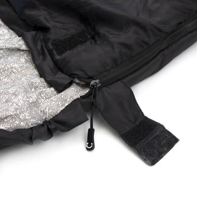 Спальный мешок-кокон "СЛЕДОПЫТ- Comfort", 230х80 см, ± 5%, до 0С, 3х слойный, цв.черный - 6
