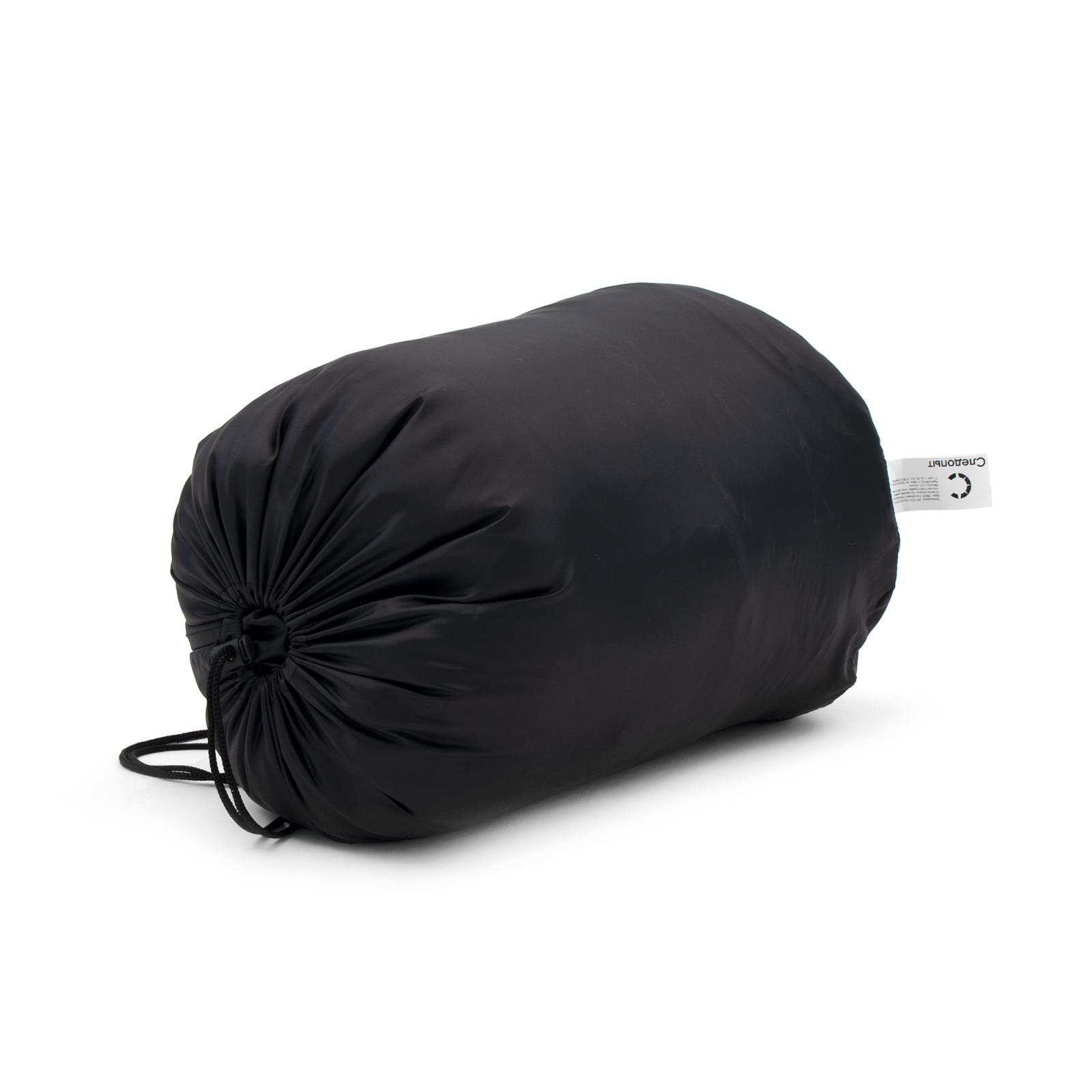 Спальный мешок-кокон "СЛЕДОПЫТ- Comfort", 230х80 см, ± 5%, до 0С, 3х слойный, цв.черный - 7