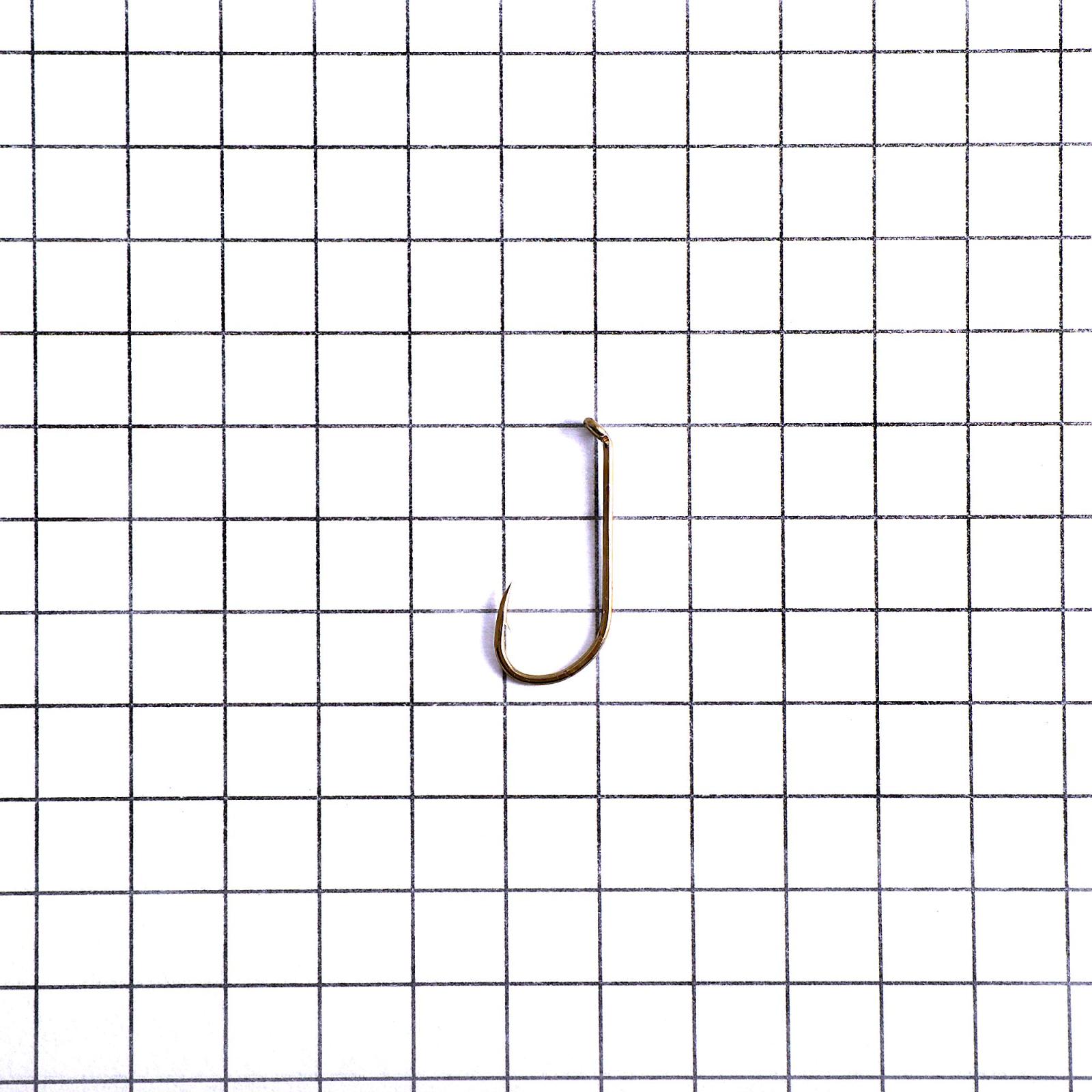 Крючок OWNER Tenkara Down w/eye brown №10 10шт - 3