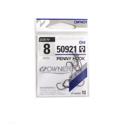 Крючок OWNER Penny Hook BC №8 10шт - 1