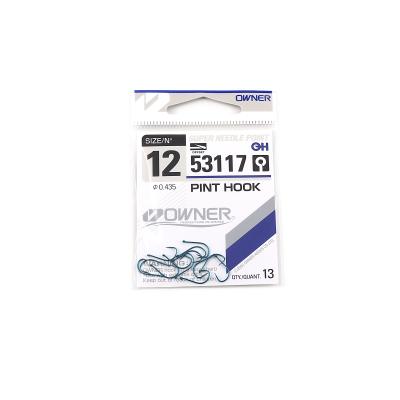 Крючок OWNER Pint Hook blue №12 13шт - 1