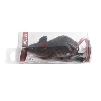 Мышь-незацепляйка Namazu MOUSE с лепестками, 76 мм, 26 г, цвет 11, крючок-двойник YR Hooks (BN) #2/0 - 1