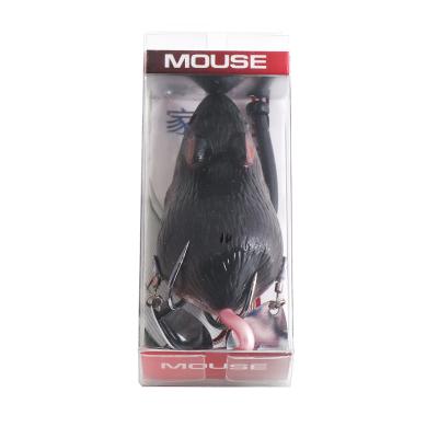 Мышь-незацепляйка Namazu MOUSE с лепестками, 76 мм, 26 г, цвет 11, крючок-двойник YR Hooks (BN) #2/0 - 2