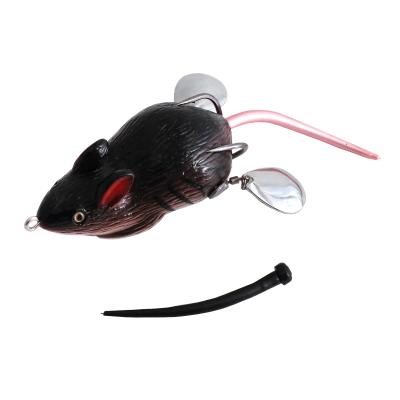 Мышь-незацепляйка Namazu MOUSE с лепестками, 76 мм, 26 г, цвет 11, крючок-двойник YR Hooks (BN) #2/0 - 4