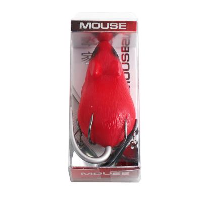 Мышь-незацепляйка Namazu MOUSE с лепестками, 76 мм, 26 г, цвет 12, крючок-двойник YR Hooks (BN) #2/0 - 2