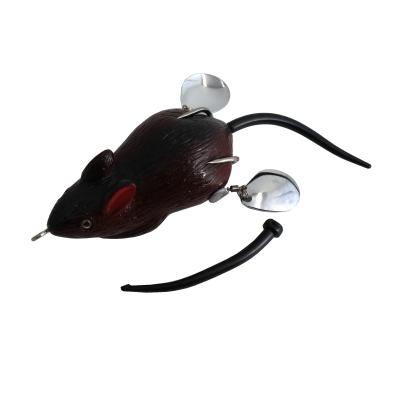 Мышь-незацепляйка Namazu MOUSE с лепестками, 76 мм, 26 г, цвет 13, крючок-двойник YR Hooks (BN) #2/0 - 3