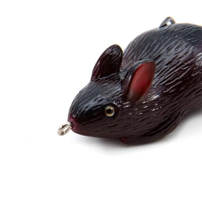 Мышь-незацепляйка Namazu MOUSE с лепестками, 76 мм, 26 г, цвет 13, крючок-двойник YR Hooks (BN) #2/0 - 6