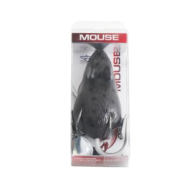 Мышь-незацепляйка Namazu MOUSE с лепестками, 76 мм, 26 г, цвет 14, крючок-двойник YR Hooks (BN) #2/0 - 2