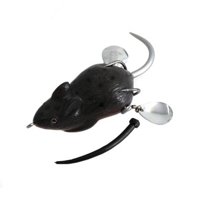 Мышь-незацепляйка Namazu MOUSE с лепестками, 76 мм, 26 г, цвет 14, крючок-двойник YR Hooks (BN) #2/0 - 4