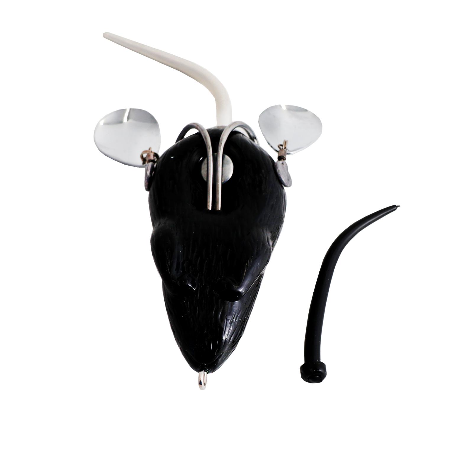 Мышь-незацепляйка Namazu MOUSE с лепестками, 76 мм, 26 г, цвет 15, крючок-двойник YR Hooks (BN) #2/0 - 4