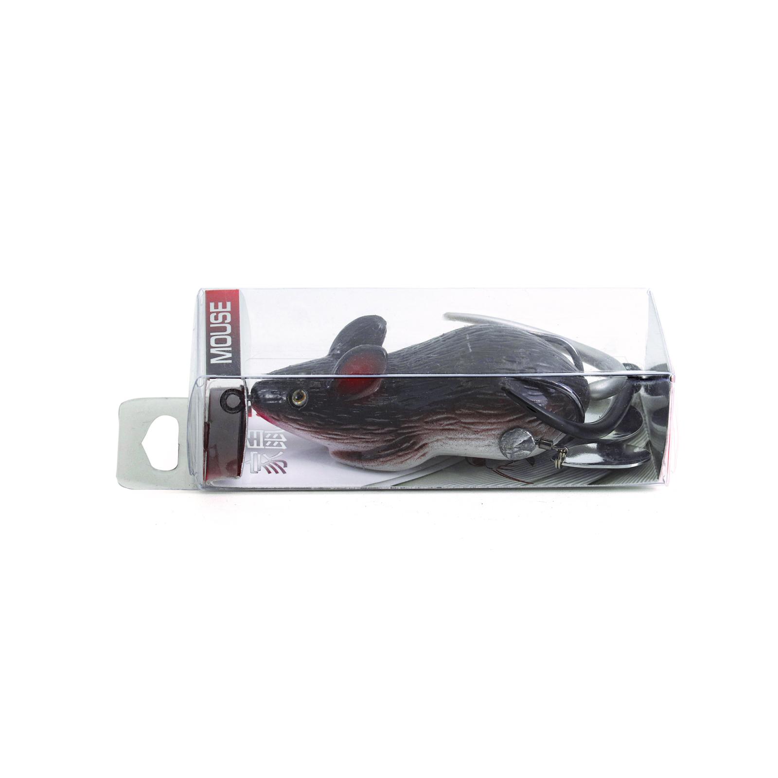 Мышь-незацепляйка Namazu MOUSE с лепестками, 76 мм, 26 г, цвет 18, крючок-двойник YR Hooks (BN) #2/0 - 7