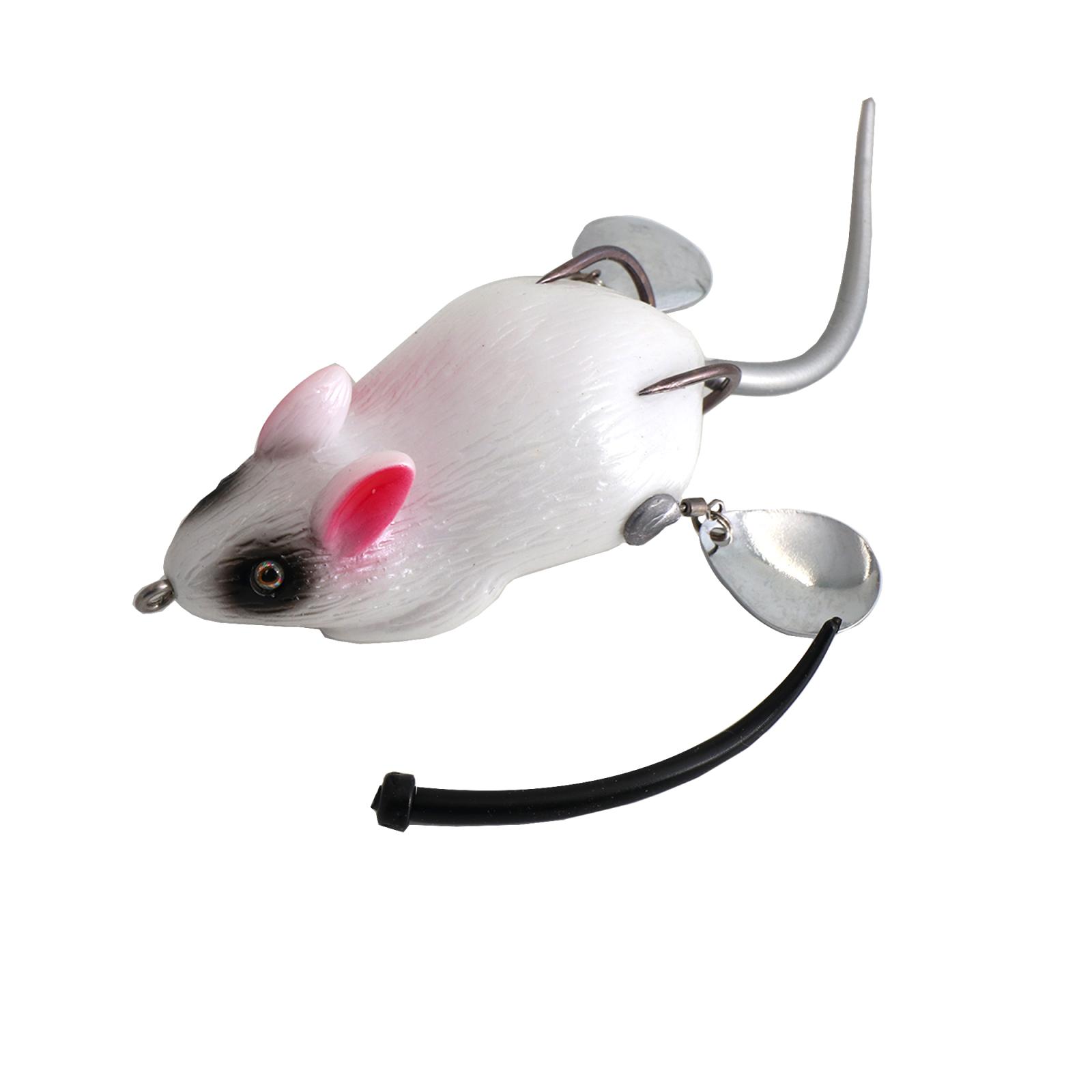Мышь-незацепляйка Namazu MOUSE с лепестками, 76 мм, 26 г, цвет 16, крючок-двойник YR Hooks (BN) #2/0 - 4