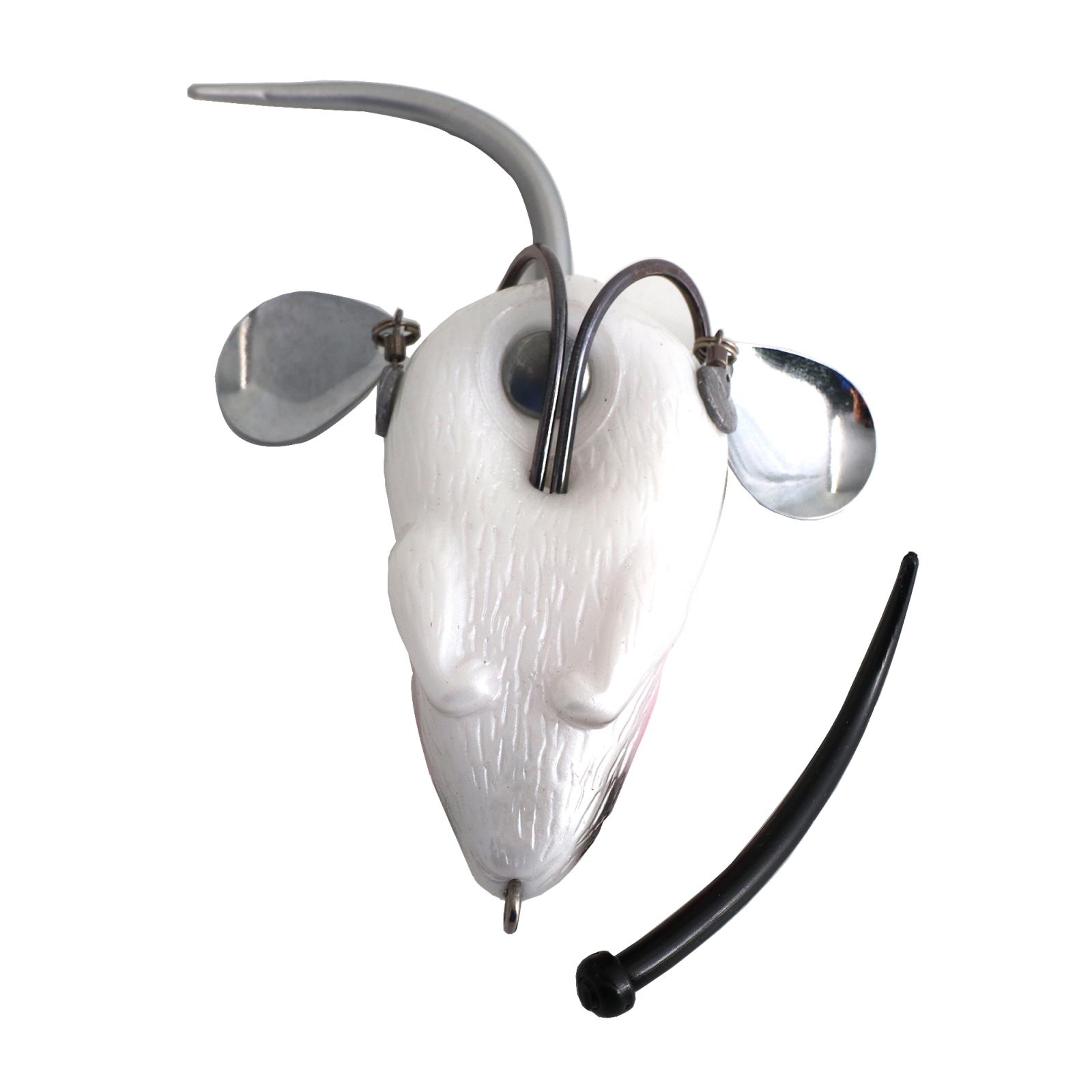 Мышь-незацепляйка Namazu MOUSE с лепестками, 76 мм, 26 г, цвет 16, крючок-двойник YR Hooks (BN) #2/0 - 5