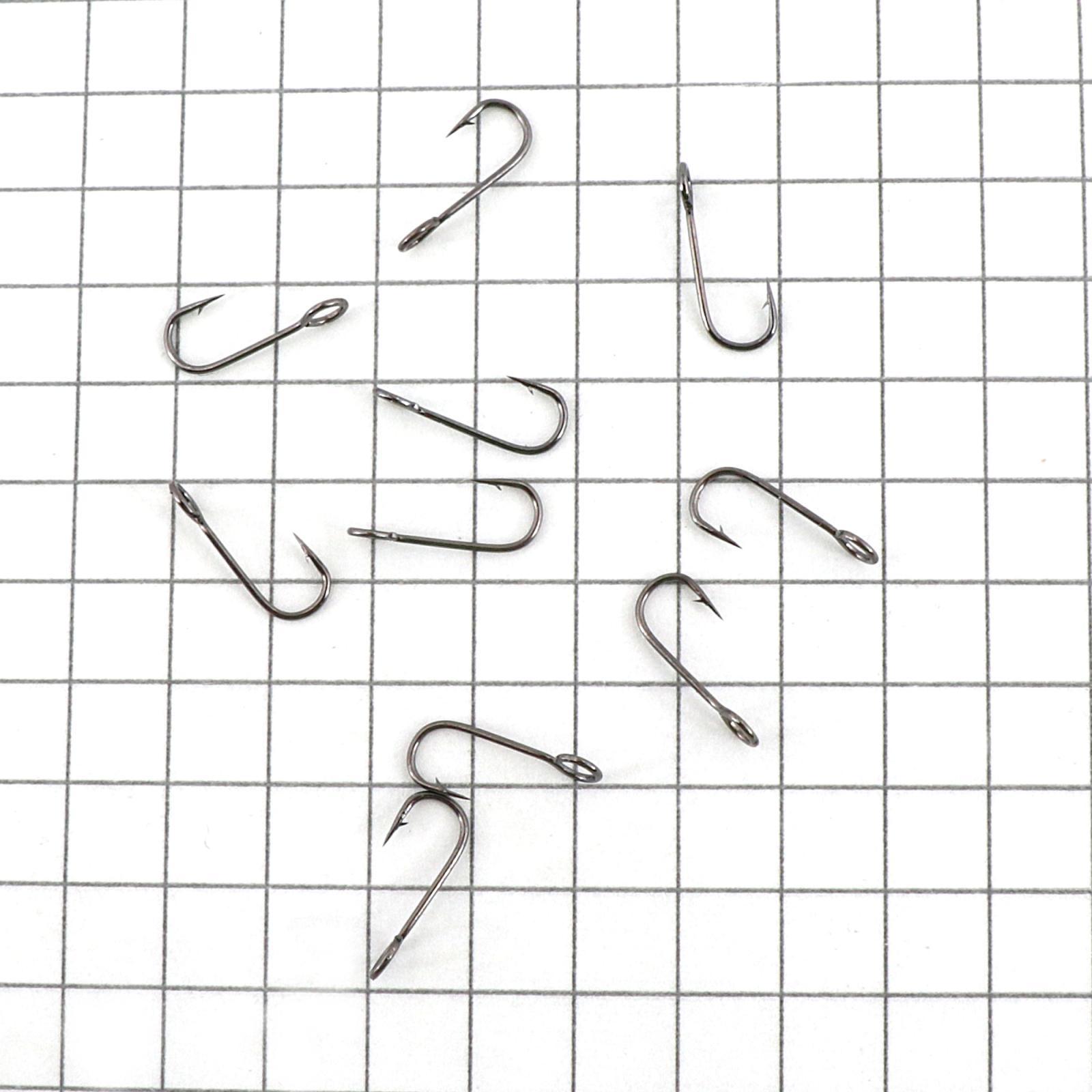 Крючок KOI "SINGLE SPOON LONG", размер 14 (INT), цвет BN (10 шт.) - 2