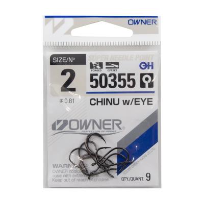 Крючок OWNER Chinu w/eye BC №2 9шт - 3
