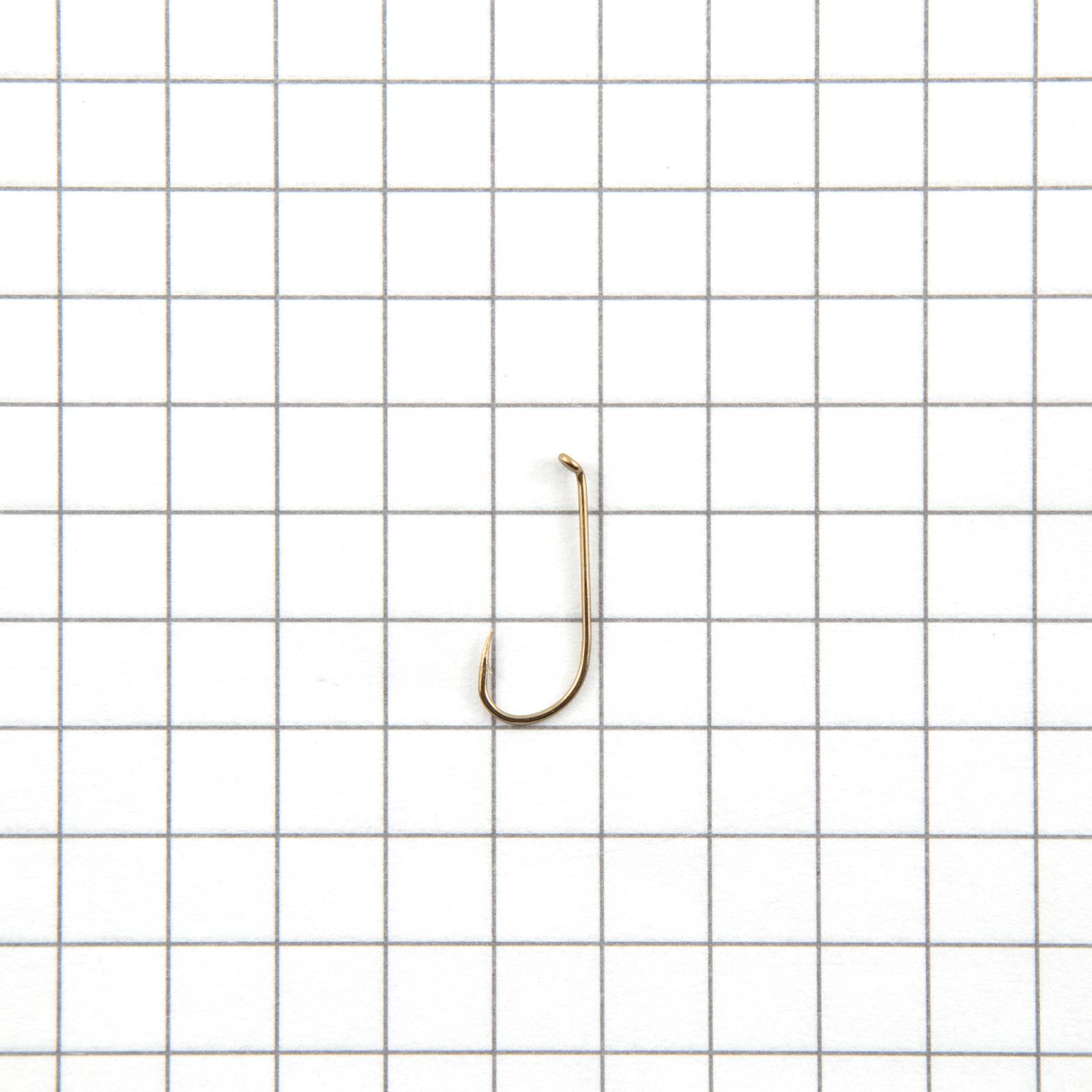 Крючок OWNER Tenkara Down w/eye brown №14 12шт - 1