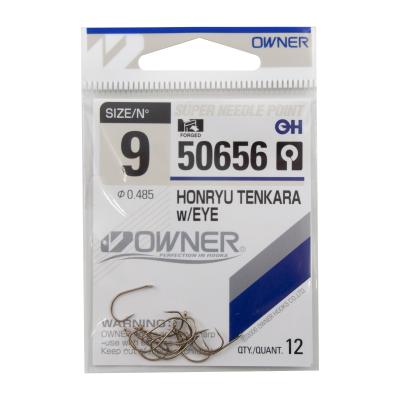 Крючок OWNER Honryu Tenkara brown №9 12шт - 3