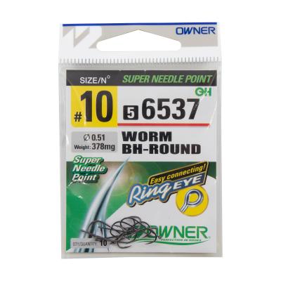 Крючок OWNER Worm BH-Round BC №10 10шт - 3