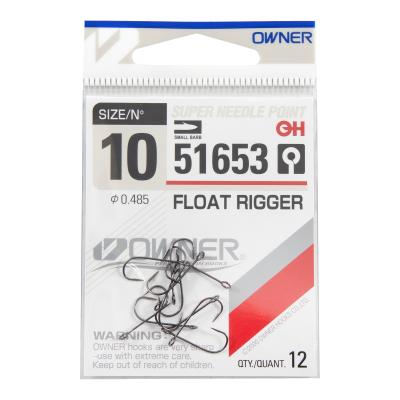 Крючок OWNER Float Rigger MH-12 BC №10 12шт - 1