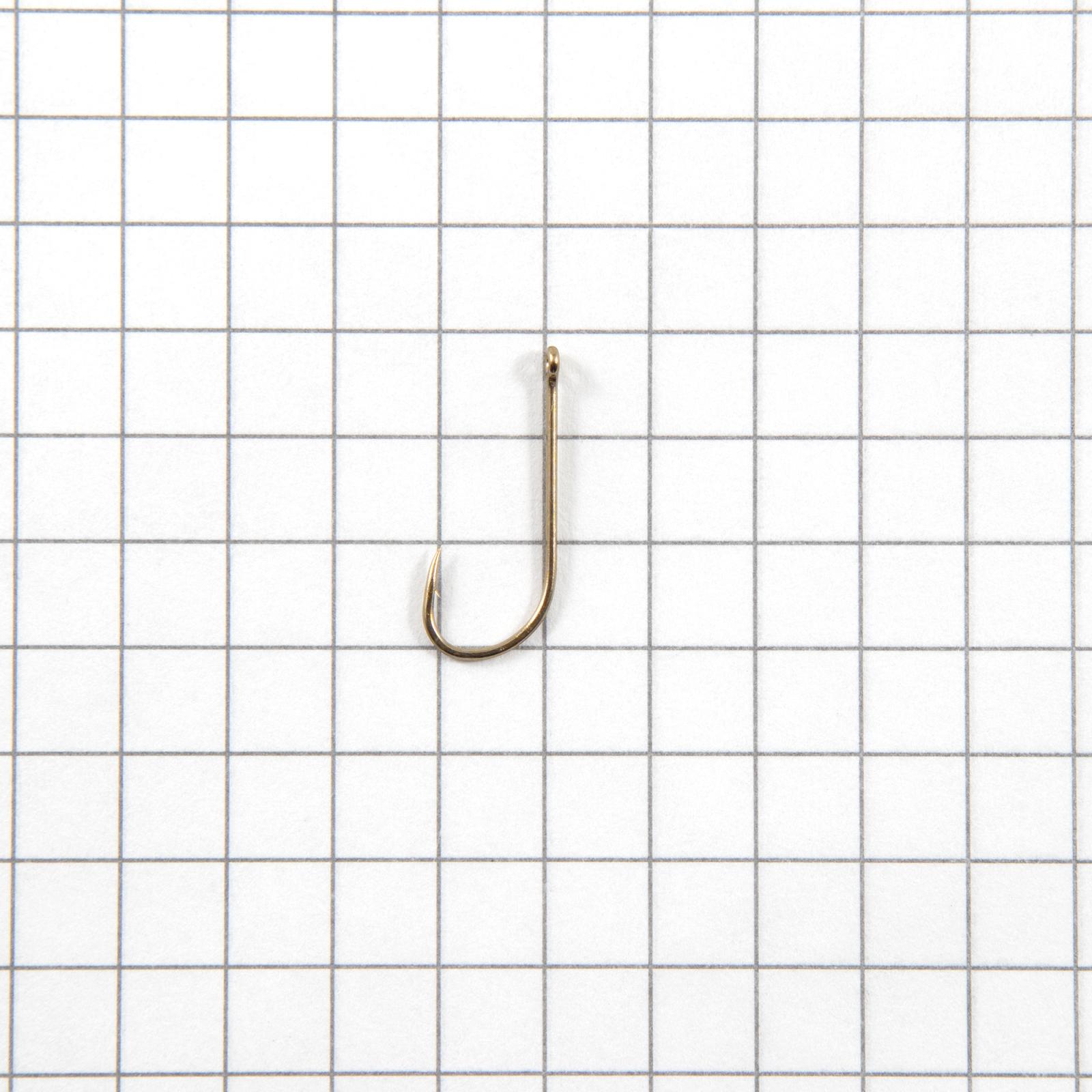 Крючок OWNER Tenkara Straight w/eye brown №10 10шт - 2