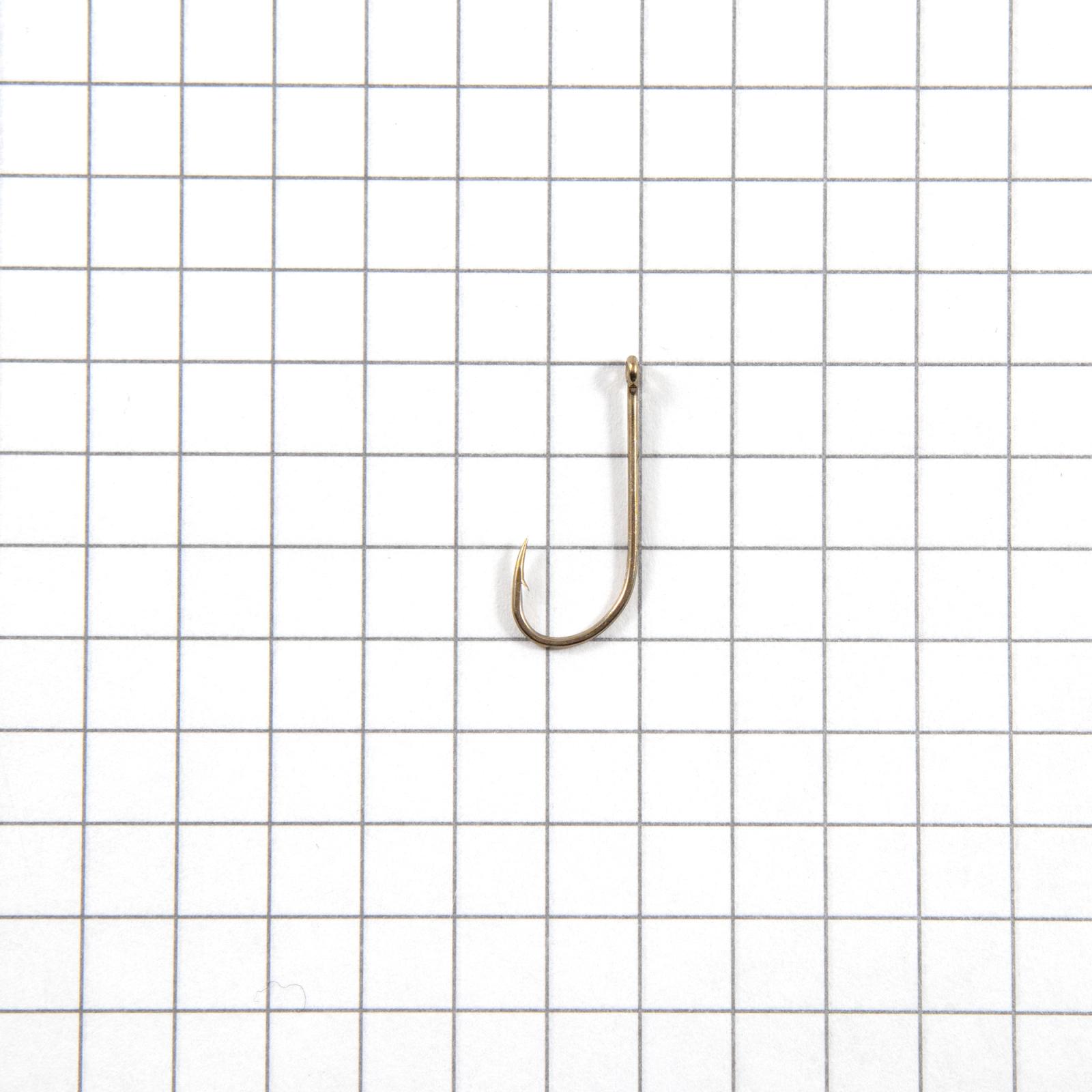 Крючок OWNER Tenkara Straight w/eye brown №8 10шт - 2