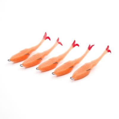 Поролоновая рыбка YAMAN Devious Minnow на двойнике, р. 105 мм, цвет 9 (5 шт.) - 2