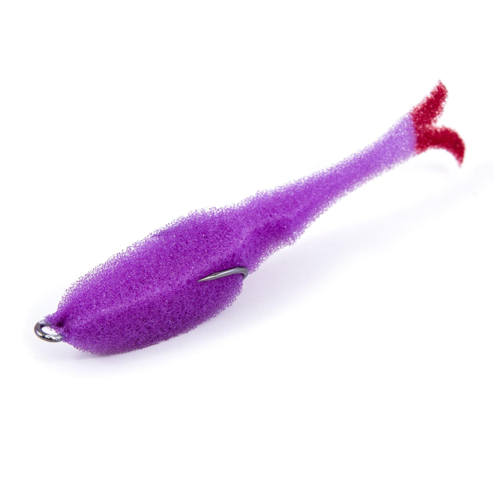 Поролоновая рыбка YAMAN Devious Minnow на двойнике, р. 105 мм, цвет 13 (5 шт.) - 1