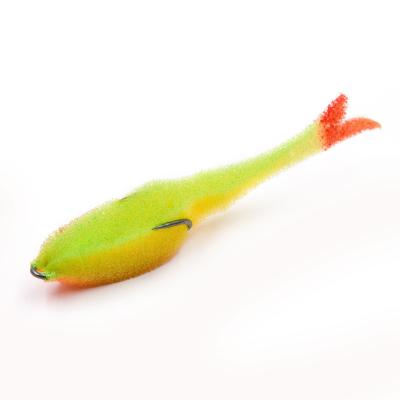 Поролоновая рыбка YAMAN Devious Minnow на двойнике, р. 105 мм, цвет 21 UV (5 шт.) - 1