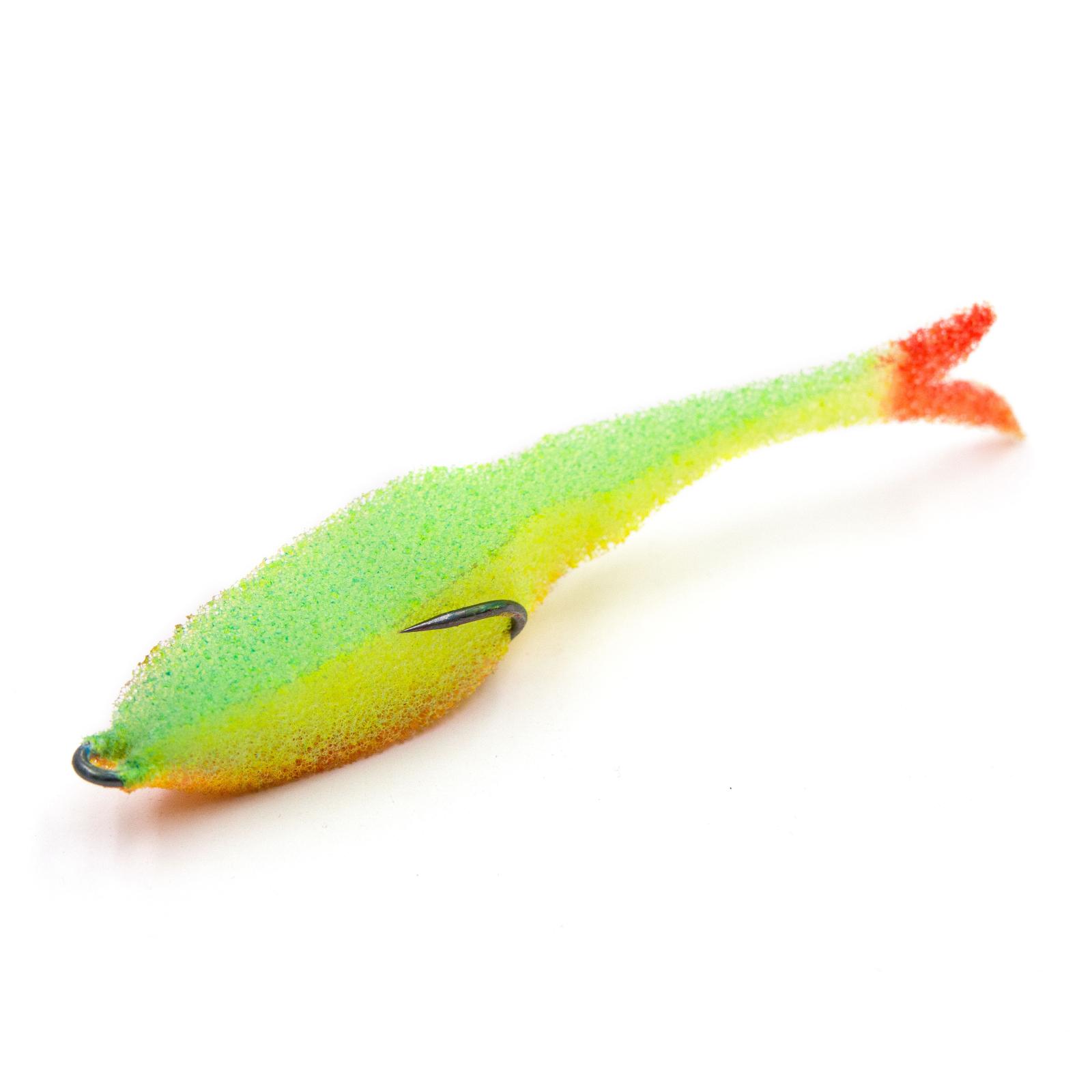 Поролоновая рыбка YAMAN Devious Minnow на двойнике, р. 105 мм, цвет 26 UV (5 шт.)