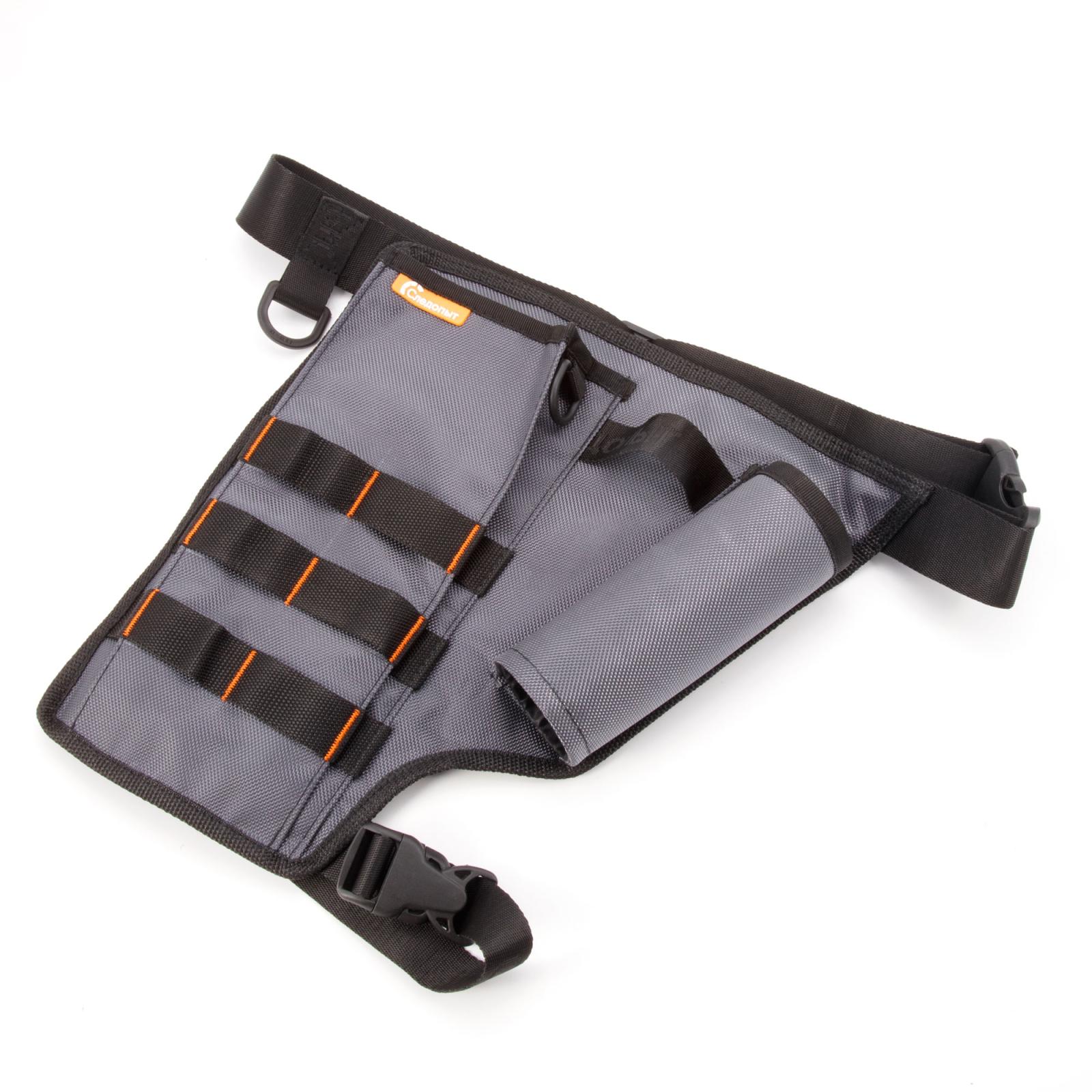 Сумка рыболовная поясная "СЛЕДОПЫТ" Fishing Pocket Hip, 30х22х6 см, цв. серый, без коробок - 2