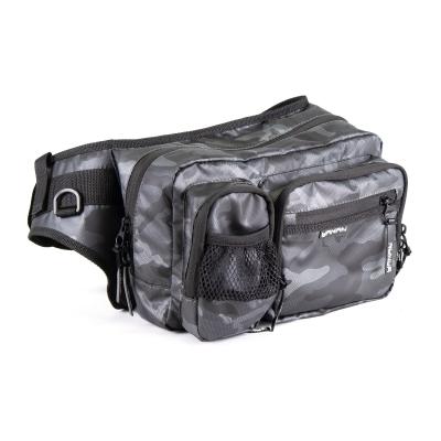 Сумка рыболовная "Yaman" Fishing Hip Bag, 28х21х17 см, цв. серый камуфляж - 1