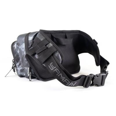 Сумка рыболовная "Yaman" Fishing Hip Bag, 28х21х17 см, цв. серый камуфляж - 3
