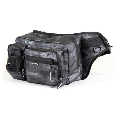 Сумка рыболовная "Yaman" Fishing Hip Bag, 28х21х17 см, цв. серый камуфляж - 4