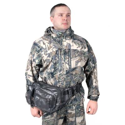 Сумка рыболовная "Yaman" Fishing Hip Bag, 28х21х17 см, цв. серый камуфляж - 8
