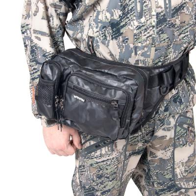 Сумка рыболовная "Yaman" Fishing Hip Bag, 28х21х17 см, цв. серый камуфляж - 10
