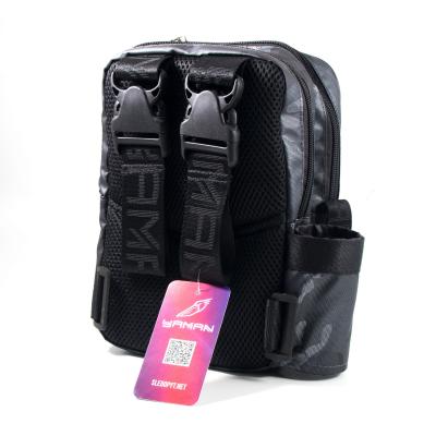 Сумка рыболовная "Yaman" Street Fishing MultiLock Pocket, 16х19х24 см, цв. серый камуфляж - 4