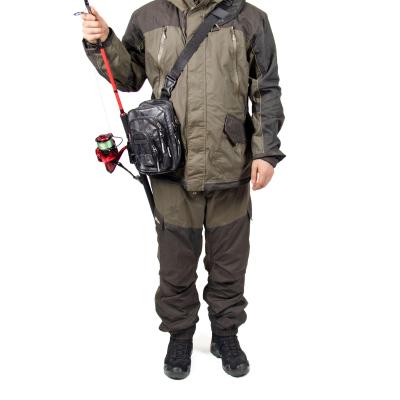 Сумка рыболовная "Yaman" Street Fishing MultiLock Pocket, 16х19х24 см, цв. серый камуфляж - 6