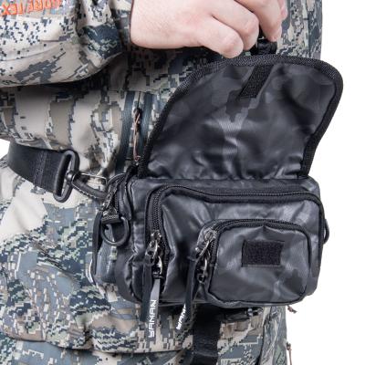 Сумка рыболовная "Yaman" Street Fishing MultiLock S-Pouch, 13,5х22х8 см, цв. серый камуфляж - 9