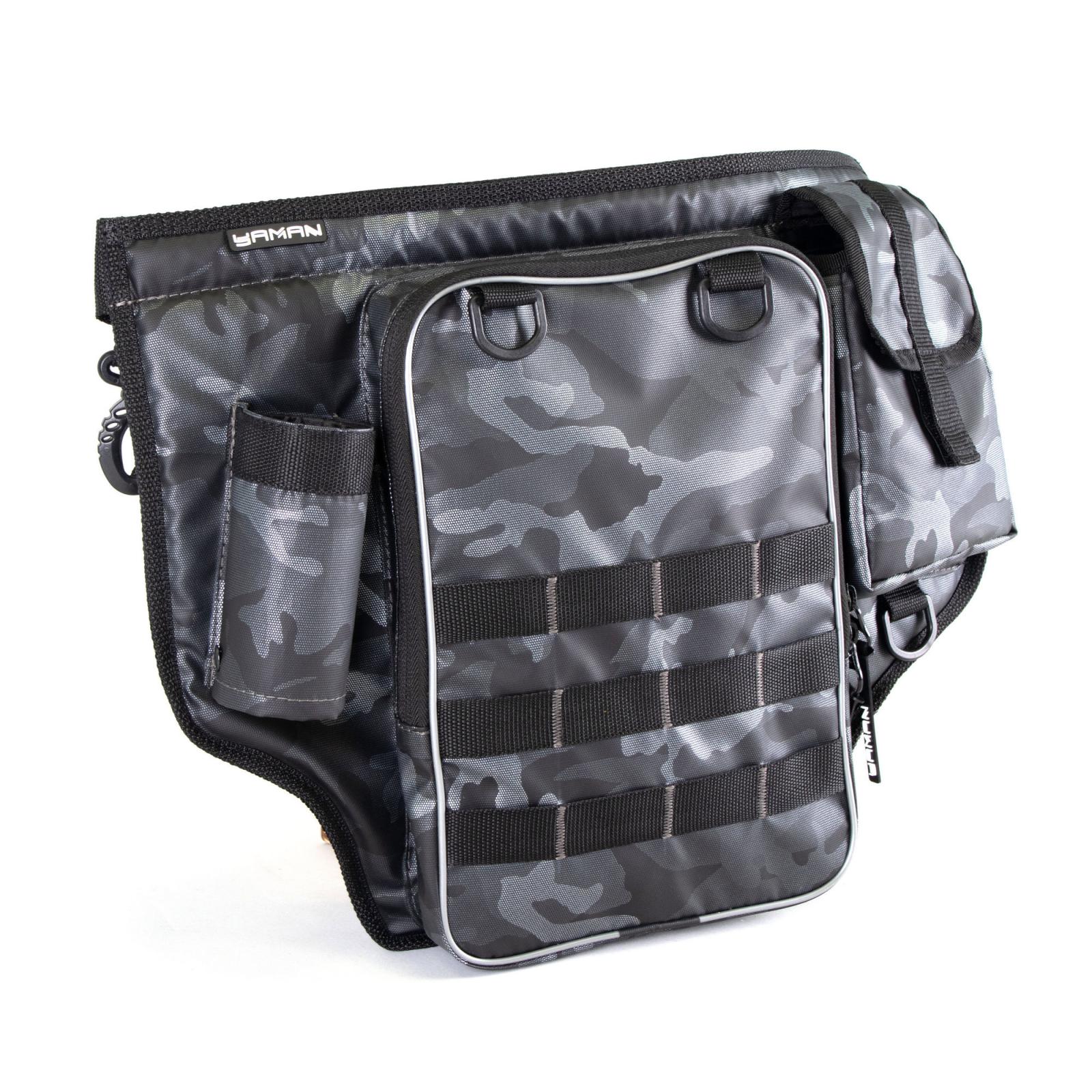 Сумка рыболовная поясная "Yaman" Fishing Belt Bag Light, 44х35х6 см, цв.сер.камуфляж + 1 кор. LUNO 2 - 2