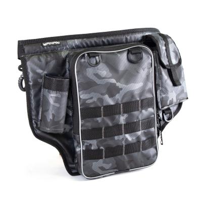 Сумка рыболовная поясная "Yaman" Fishing Belt Bag Light, 44х35х6 см, цв.сер.камуфляж + 1 кор. LUNO 2 - 2